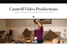 Tablet Screenshot of cantrellvideo.com